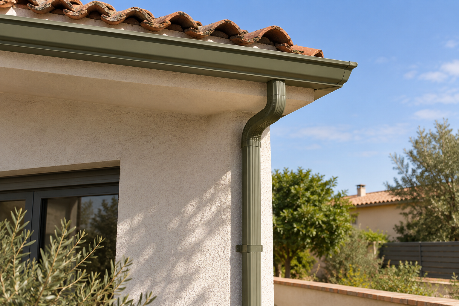 Material, forma y acceso de mantenimiento